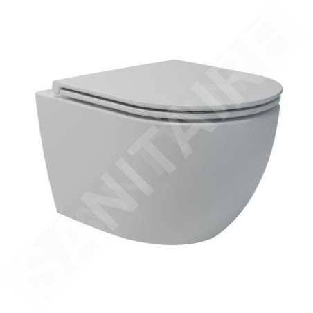 kielle Oudee - WC suspendu avec siège SoftClose, Vortex Rimless, blanc 30102002