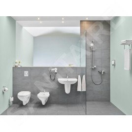 Grohe Bau Ceramic - Abattant WC avec système SoftClose, duroplast, blanc 39493000