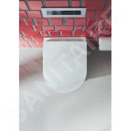 Duravit ME by Starck - WC suspendu, Rimless, blanc 2530090000