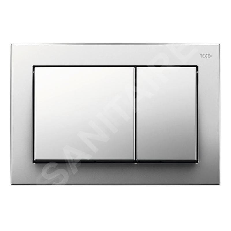 Tece TECEbase - Commande de chasse d'eau, chrome brillant 9240701