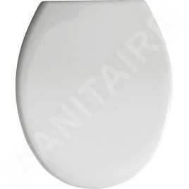 Aqualine Sofia - Abattant de toilette Soft Close, polypropylène, blanc BS122