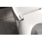Aqualine Sofia - Abattant de toilette Soft Close, polypropylène, blanc BS122 Aqualine Sofia - Abattant de toilette Soft Close, polypropylène, blanc BS122
