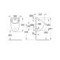Grohe Bau Ceramic - Urinoir, sortie par arrière, blanc alpin 39438000 Grohe Bau Ceramic - Urinoir, sortie par arrière, blanc alpin 39438000