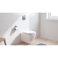 Grohe Euro Ceramic - WC suspendu avec abattant softclose, rimless, Triple Vortex, blanc alpin 39693000