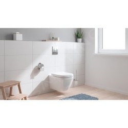 Grohe Euro Ceramic - WC suspendu avec abattant softclose, rimless, Triple Vortex, blanc alpin 39693000
