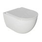 kielle Oudee - WC suspendu avec abattant SoftClose, Rimless, blanc 30102001 kielle Oudee - WC suspendu avec abattant SoftClose, Rimless, blanc 30102001
