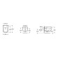 kielle Oudee - WC suspendu avec abattant SoftClose, Rimless, blanc 30102001 kielle Oudee - WC suspendu avec abattant SoftClose, Rimless, blanc 30102001