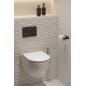 kielle Oudee - WC suspendu avec abattant SoftClose, Rimless, blanc 30102001 kielle Oudee - WC suspendu avec abattant SoftClose, Rimless, blanc 30102001