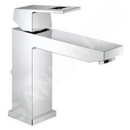 Grohe Eurocube - Mitigeur de lavabo avec garniture de vidage, chrome 23445000