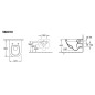 Villeroy & Boch Subway 2.0 - WC suspendu, Aquareduct, blanc alpin 56001001 Villeroy & Boch Subway 2.0 - WC suspendu, Aquareduct, blanc alpin 56001001