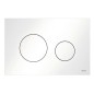 Tece TECEloop - Commande de chasse d'eau, blanc 9240920