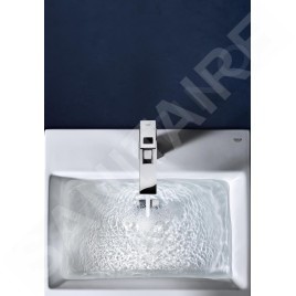 Grohe Eurocube - Mitigeur de lavabo avec garniture de vidage, chrome 23445000