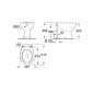 Grohe Bau Ceramic - WC à poser, Rimless, blanc alpin 39431000 Grohe Bau Ceramic - WC à poser, Rimless, blanc alpin 39431000