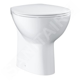 Grohe Bau Ceramic - WC à poser, Rimless, blanc alpin 39431000