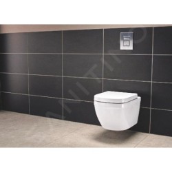 Grohe Euro Ceramic - Cuvette de toilette suspendue, rimless, Triple Vortex, blanc alpin 39328000