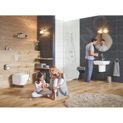 Grohe Euro Ceramic - Cuvette de toilette suspendue, rimless, Triple Vortex, blanc alpin 39328000
