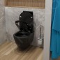 kielle Gaia - WC suspendu avec abattant softclose, Rimless, noir mat 30115040 kielle Gaia - WC suspendu avec abattant softclose, Rimless, noir mat 30115040