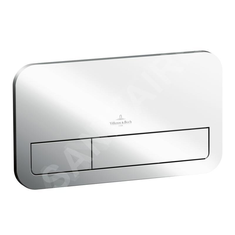 Villeroy & Boch ViConnect - Plaque de déclenchement E200, chrome 92249061 Villeroy & Boch ViConnect - Plaque de déclenchement E200, chrome 92249061