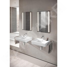 Grohe Eurocube - Mitigeur de lavabo avec garniture de vidage, chrome 23445000