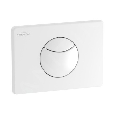 Villeroy & Boch ViConnect - Plaque de déclenchement E100, blanc 92248568