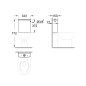 Grohe Bau Ceramic - Réservoir de chasse pour WC combi, 343x153 mm, alimentation par le côté, blanc alpin 39437000 Grohe Bau Ceramic - Réservoir de chasse pour WC combi, 343x153 mm, alimentation par le côté, blanc alpin 39437000