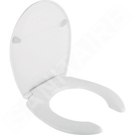 Sapho Uran Project - Abattant WC pour PMR, duroplast, blanc 1010