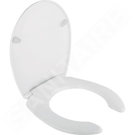 Sapho Uran Project - Abattant WC pour PMR, duroplast, blanc 1010