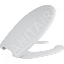 Sapho Uran Project - Abattant WC pour PMR, duroplast, blanc 1010