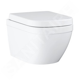 Grohe Euro Ceramic - WC suspendu avec abattant softclose, blanc alpin 39554000