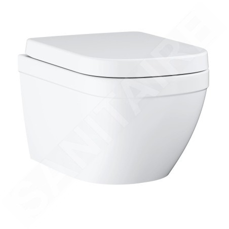 Grohe Euro Ceramic - WC suspendu avec abattant softclose, blanc alpin 39554000