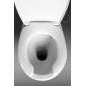 Sapho Etiuda - WC à poser pour personnes à mobilité réduite CLEAN ON, Rimless, évacuation horizontale, blanc K11-0221