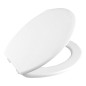 Aqualine Alicante - Abattant de toilette, polypropylène, blanc ST262