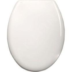 Aqualine Alicante - Abattant de toilette, polypropylène, blanc ST262