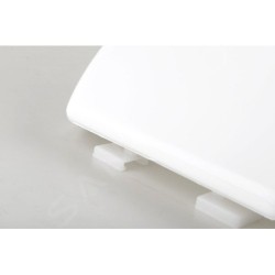 Aqualine Alicante - Abattant de toilette, polypropylène, blanc ST262