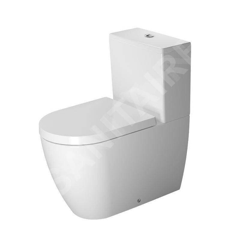 Duravit ME by Starck - WC à poser, évacuation Vario, avec WonderGliss, blanc alpin 21700900001 Duravit ME by Starck - WC à poser, évacuation Vario, avec WonderGliss, blanc alpin 21700900001