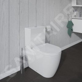 Duravit ME by Starck - WC à poser, évacuation Vario, avec WonderGliss, blanc alpin 21700900001