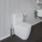 Duravit ME by Starck - WC à poser, évacuation Vario, avec WonderGliss, blanc alpin 21700900001 Duravit ME by Starck - WC à poser, évacuation Vario, avec WonderGliss, blanc alpin 21700900001