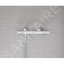 Grohe Precision Flow - Mitigeur de douche thermostatique, chrome 34840000