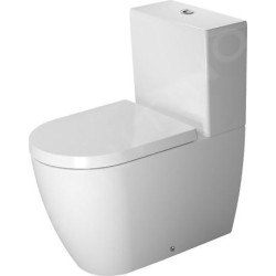 Duravit ME by Starck - Cuvette de WC combi, évacuation Vario, blanc alpin 2170090000