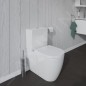 Duravit ME by Starck - Cuvette de WC combi, évacuation Vario, blanc alpin 2170090000 Duravit ME by Starck - Cuvette de WC combi, évacuation Vario, blanc alpin 2170090000