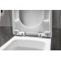 Aqualine Dona - Abattant de toilette Soft Close, blanc FD121 Aqualine Dona - Abattant de toilette Soft Close, blanc FD121