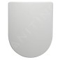 Aqualine Dona - Abattant de toilette Soft Close, blanc FD121 Aqualine Dona - Abattant de toilette Soft Close, blanc FD121