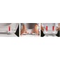 Aqualine Dona - Abattant de toilette Soft Close, blanc FD121 Aqualine Dona - Abattant de toilette Soft Close, blanc FD121