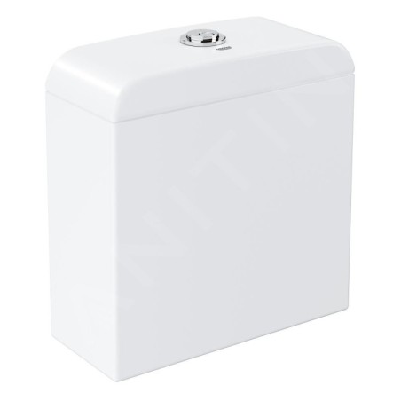 Grohe Euro Ceramic - Réservoir de chasse, 385x170 mm, alimentation par le bas, blanc alpin 39332000