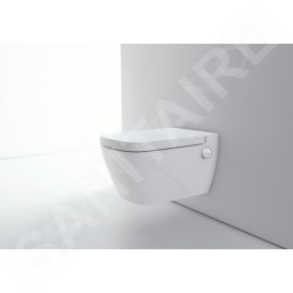 Tece TECEone - WC suspendu avec douchette de bidet, Rimless, blanc 9700200