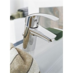 Grohe Eurosmart - Mitigeur de lavabo S avec vidage, chrome 33265002