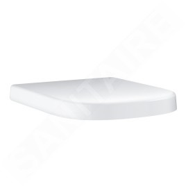 Grohe Solido - Set de bâti-support avec accessoires, cuvette Euro Ceramic et abattant softclose, plaque de déclenchement Skate