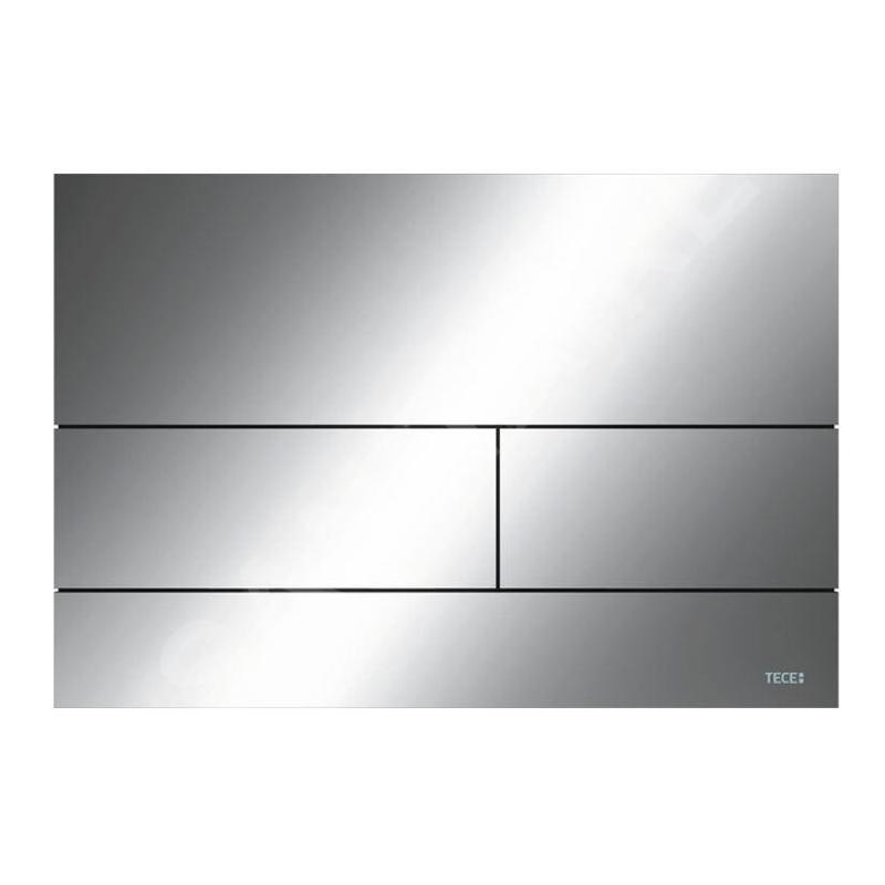 Tece TECEsquare - Commande de chasse d'eau, chrome brillant 9240831