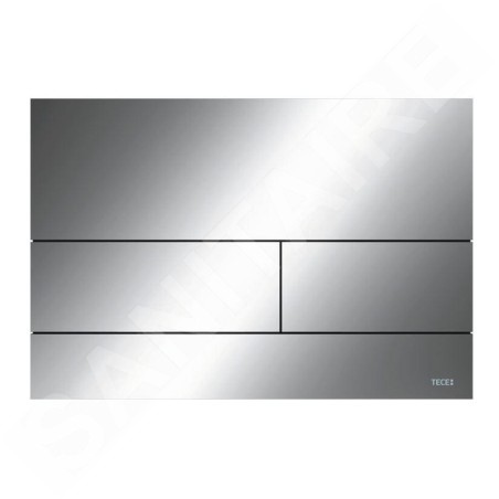 Tece TECEsquare - Commande de chasse d'eau, chrome brillant 9240831