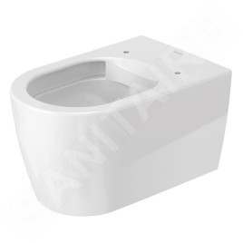 Duravit ME by Starck - WC suspendu, Rimless, avec WonderGliss, blanc alpin 25290900001